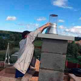 Cheminée de bricolage: dispositif et installation d'une cheminée dans une maison privée