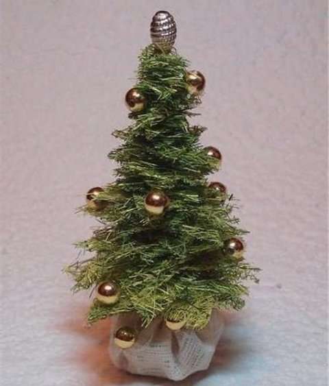 Artesanato de Ano Novo, master class: árvore de sisal faça você mesmo