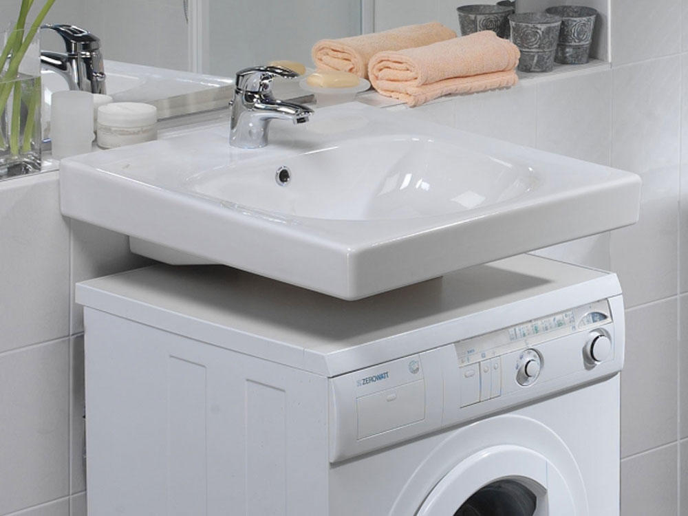 על מנת להתקין את הכיור במהירות ובקלות על מכונת הכביסה, תוכלו לבקש עזרה ממומחים.