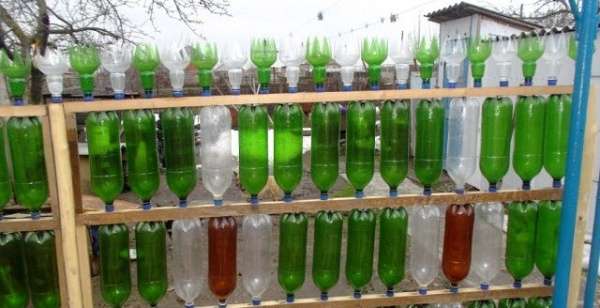 Une autre bonne idée pour utiliser des bouteilles en plastique