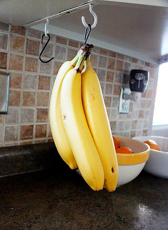 Banan opbevaring idé
