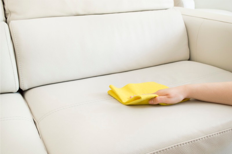 Hogyan tisztítsuk meg a bőr kanapét