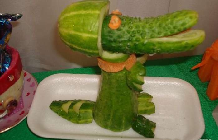 lindos artesanatos de vegetais