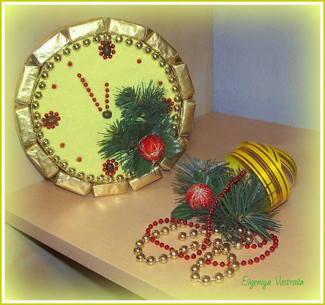 Bricolage artisanat de Noël à partir de bonbons