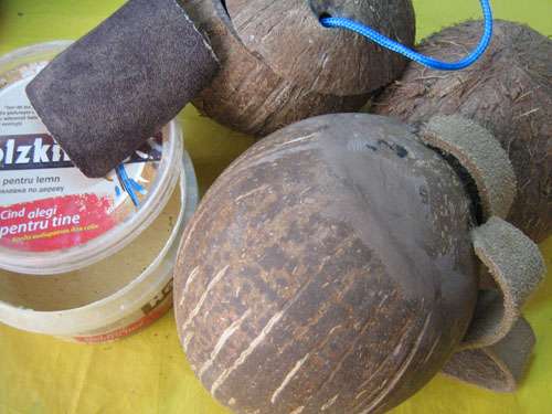 artisanat de noix de coco