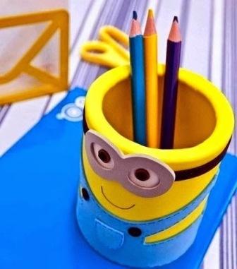 Crayons de bricolage à partir de matériaux de rebut