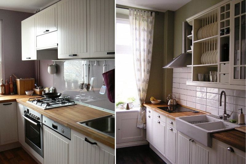 Ikea Factum Stot -keittiö maalaistyylisen keittiön sisustuksessa