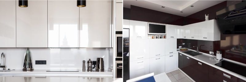 Köksuppsättning i stil med minimalism
