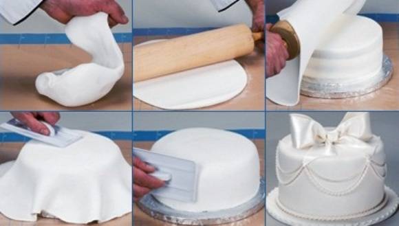 Mastice per torte fatto in casa: ricette passo passo, esempi di foto, video