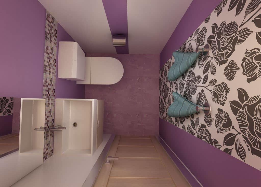 Idag är det stilistiska utbudet av tapeter för toaletten stort, så du kan välja exakt vad du gillar