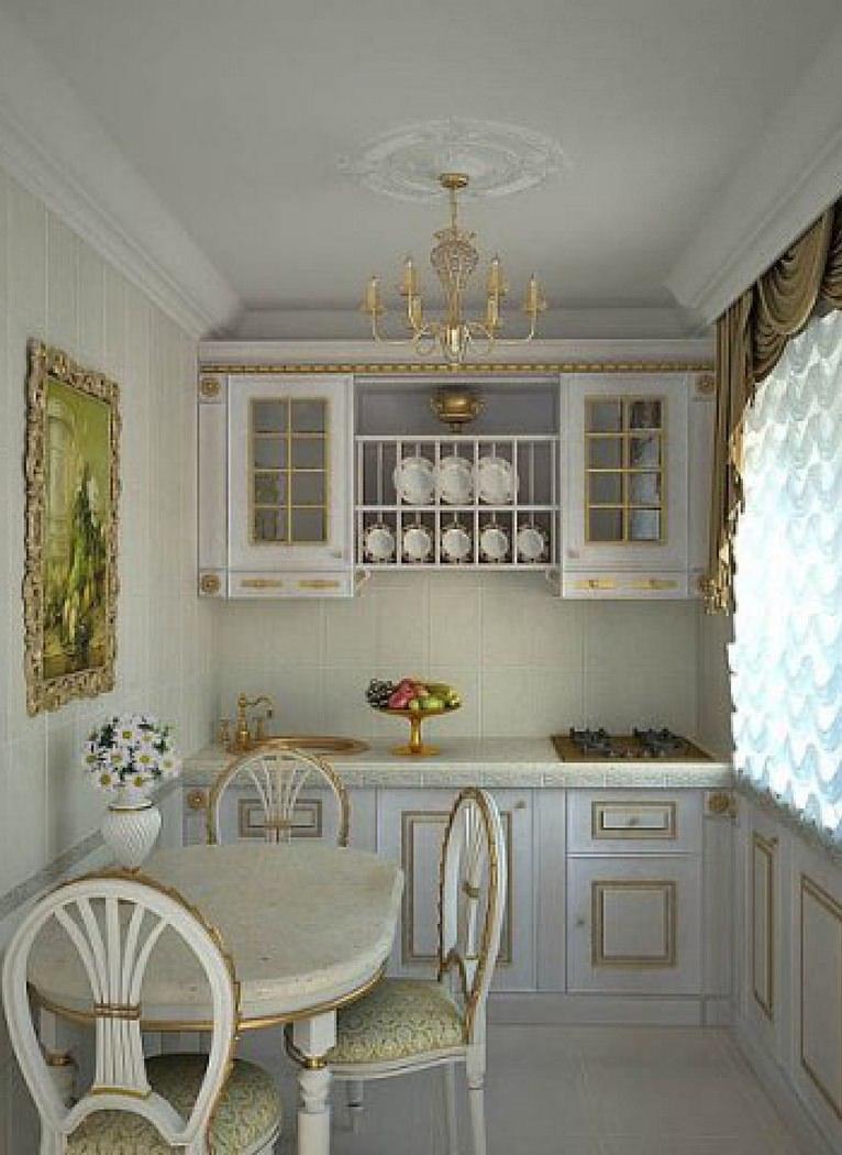 Rätt val av möbler och inredning kan göra även ett litet kök snyggt och sofistikerat.