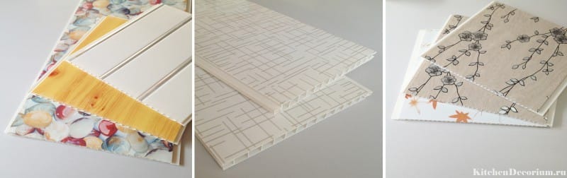 Panely z PVC so vzorom