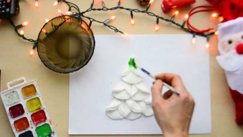 Artigianato da dischetti di cotone per bambini: idee fotografiche di prodotti originali per bambini