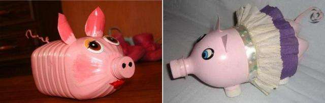 Voir aussi des photos de cochons dans différents designs :
