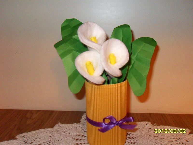 Bavlnené podložky je možné použiť na skladanie jarných kytíc a iných kvetinových úprav