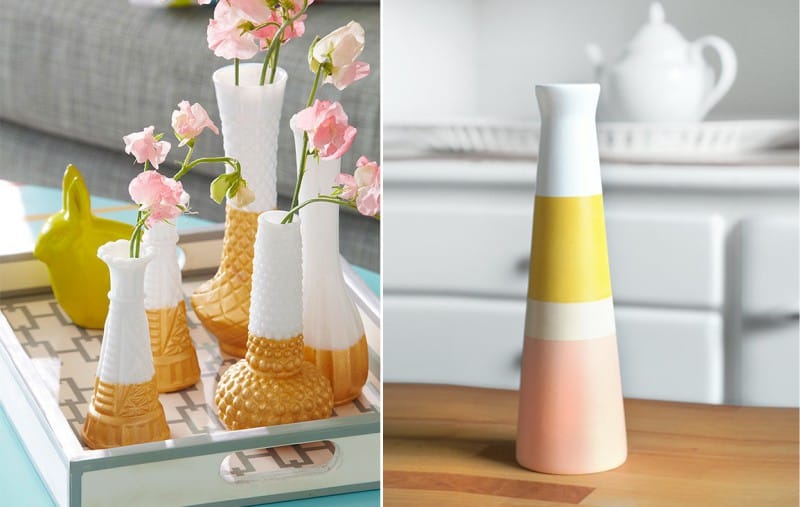 Idéer för att måla keramiska vaser