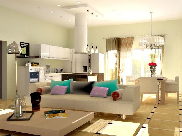 Ak chcete kombinovať kuchyňu s obývacou izbou, musíte získať povolenie na demoláciu steny a dodávku komunikácií