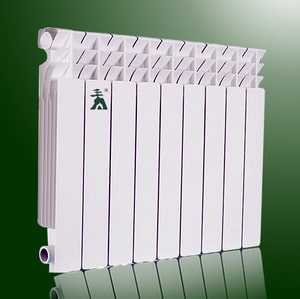Batterie sectionnelle en alliage d'aluminium